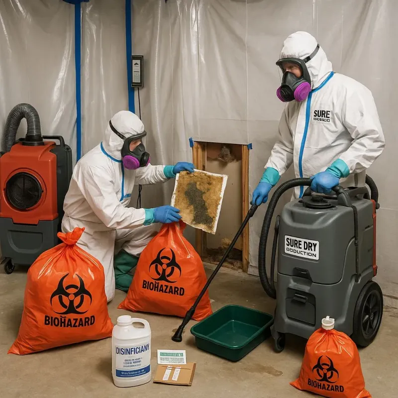 Contaminated Water Handling Protocols process in Hudson Bend, TX