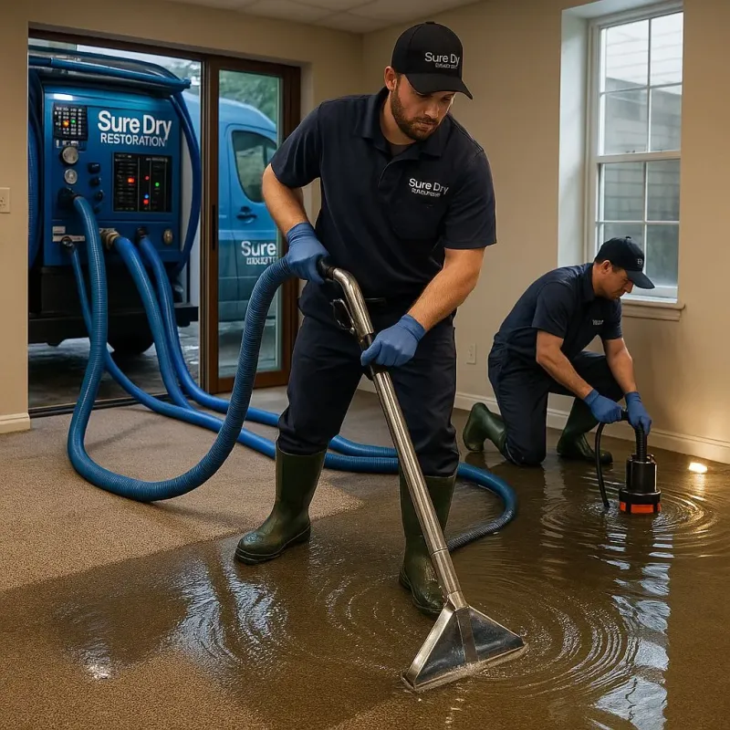 Water Extraction and Removal process in Hudson Bend, TX
